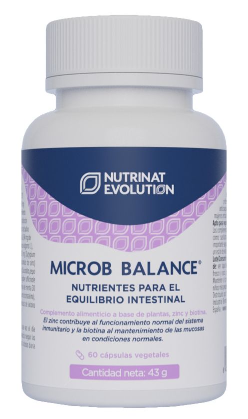 Microb Balance · Nutrinat Evolution · 60 cápsulas