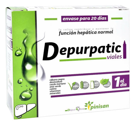 Depurpatic · Pinisan · 20 ampollas