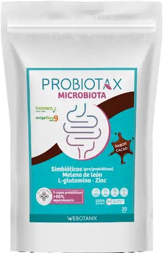 Probiotax Microbiota Sabor Cacao · WeBotanix · 150 gramos