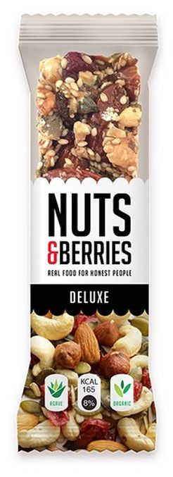 Barrita Deluxe · Nuts & Berries · 40 gramos