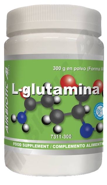 L-Glutamina AB · Airbiotic · 300 gramos