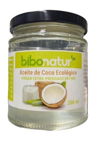 Aceite de Coco Ecológico · Bibonatur · 200 ml