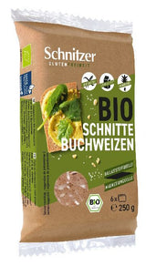 Pan Fermentado de Trigo Sarraceno Sin Gluten Bio · Schnitzer · 250 gramos