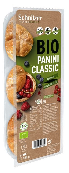 Panecillos Panini Clásicos · Schnitzer · 188 gramos