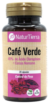 Café Verde · NaturTierra · 30 cápsulas