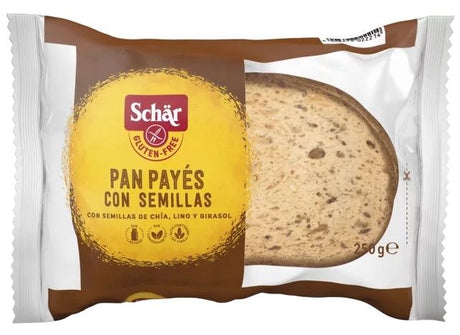 Pan Payés con Semillas Sin Gluten · Schär · 250 gramos