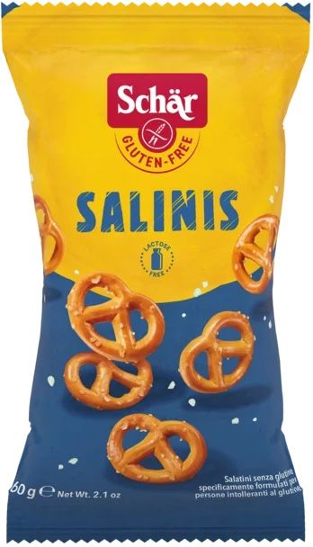 Salinis Sin Gluten · Schär · 60 gramos