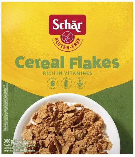 Cereal Flakes Sin Gluten · Schär · 300 gramos