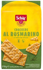 Crackers con Romero Sin Gluten · Schär · 210 gramos