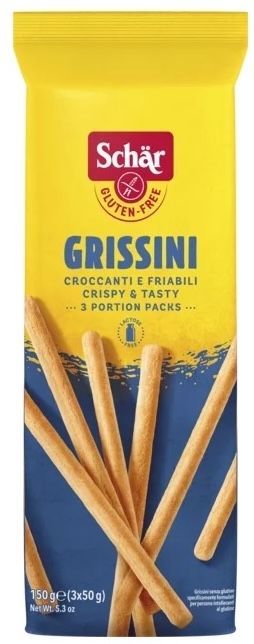 Grissini Sin Gluten · Schär · 150 gramos