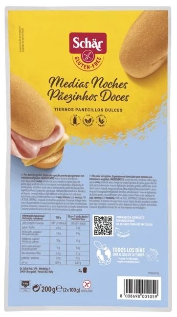 Medias Noches Sin Gluten · Schär · 200 gramos