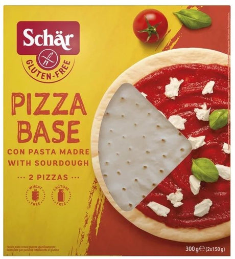 Base de Pizza Sin Gluten · Schär · 2x150 gramos