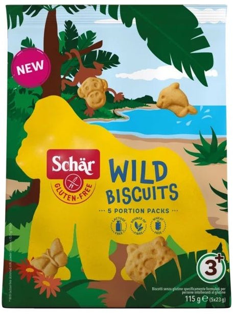 Galletas Salvajes Sin Gluten · Schär · 115 gramos