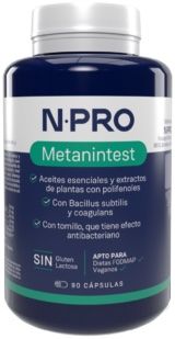 Metanintest · NPro Salud Intestinal · 90 cápsulas