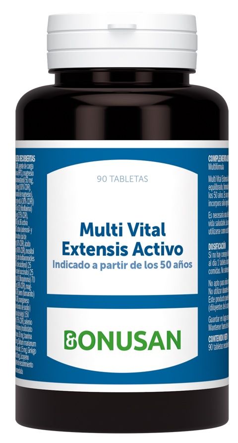 Multi Vital Extensis Activo · Bonusan · 90 comprimidos