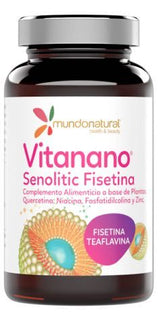 Vitanano® Senolitic Fisetina · Mundo Natural · 30 cápsulas