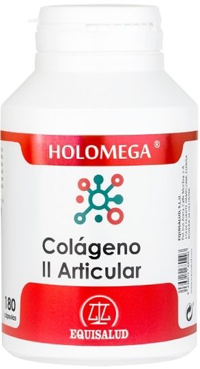 Holomega Colágeno II Articular · Equisalud · 180 cápsulas