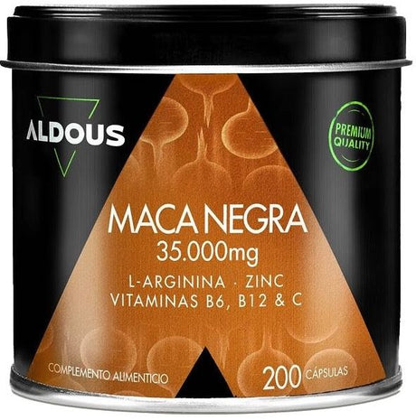 Maca Negra · Aldous · 200 cápsulas