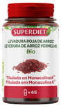 Levadura de Arroz Rojo BIO · Superdiet · 45 cápsulas