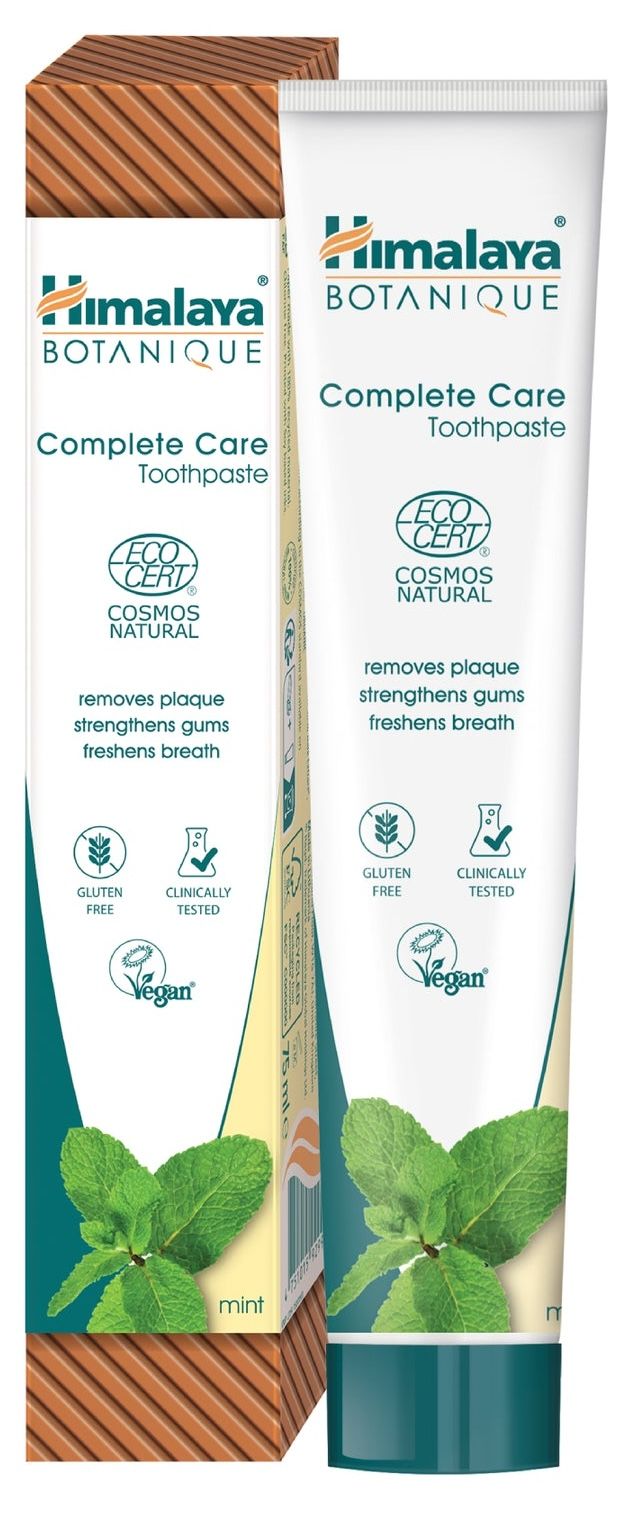 Dentífrico Botanique Cuidado Completo de Menta · Himalaya · 75 ml