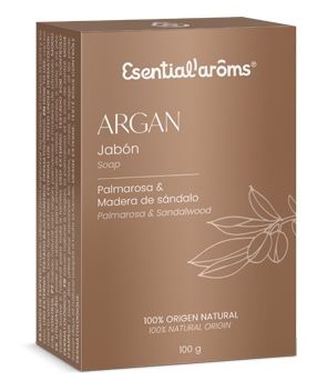 Jabón Natural de Argán · Esential'Aroms · 100 gramos