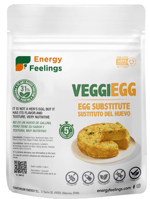 Veggiegg · Energy Feelings · 240 gramos