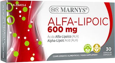 Alfa Lipoic 600 mg · Marnys · 30 cápsulas