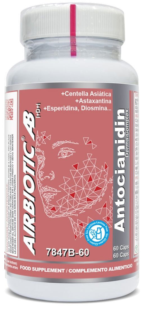 Antocianidin Derma Complex · Airbiotic · 60 cápsulas