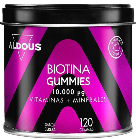 Biotina · Aldous Bio · 120 gummies