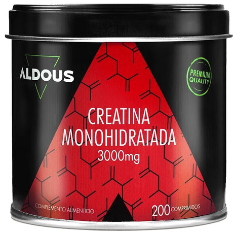 Creatina Monohidratada · Aldous Bio · 200 comprimidos