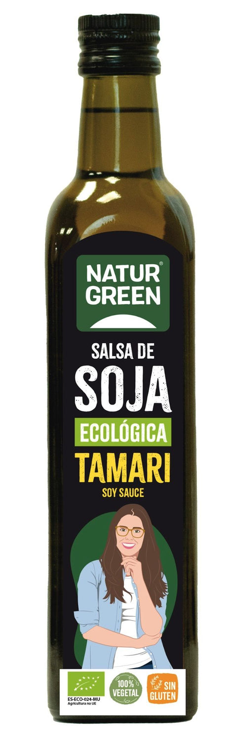 Salsa de Soja Tamari Bio · Naturgreen · 500 ml