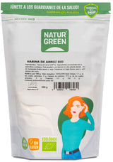 Harina de Arroz Sin Gluten Bio · Naturgreen · 500 gramos