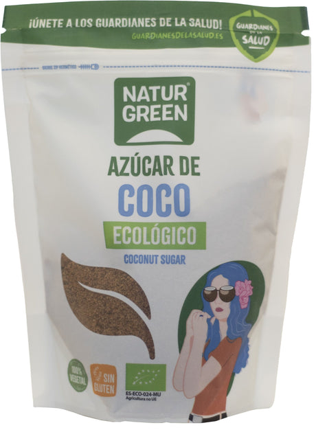 Azúcar de Coco Bio · Naturgreen · 300 gramos