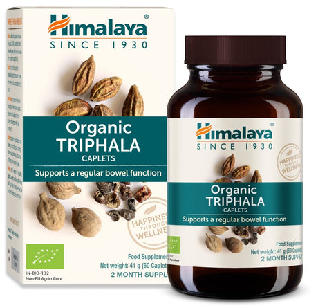 Triphala Organic · Himalaya · 60 cápsulas