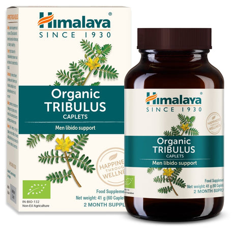 Tribulus Organic · Himalaya · 60 cápsulas