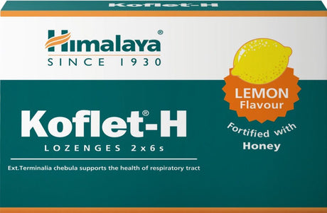 Koflet-H Limón · Himalaya · 12 pastillas