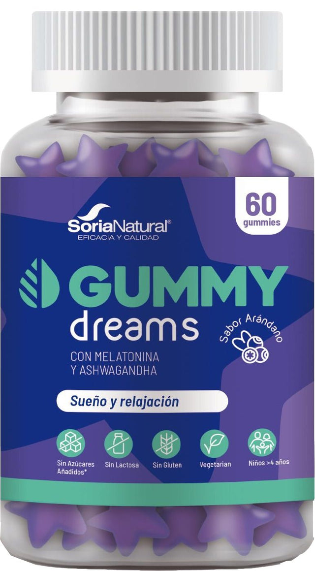 Gummy Dreams · Soria Natural · 60 gummies