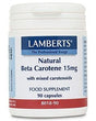 Beta Caroteno Natural 15 mg · Lamberts · 90 cápsulas