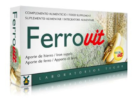 Ferrovit · Tegor · 30 comprimidos