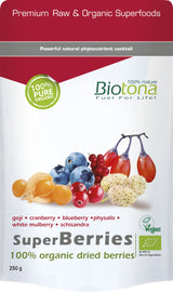 SuperBerries · Biotona · 250 gramos