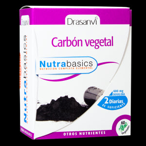 Carbón Vegetal · Drasanvi · 60 cápsulas