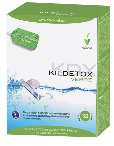 Kildetox Verde · Nova Diet · 18 sticks