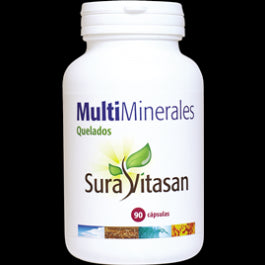 Multi Minerales Quelados · Sura Vitasan · 90 cápsulas