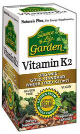 Vitamina K2 Garden · Nature's Plus · 60 cápsulas