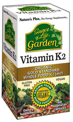 Vitamina K2 Garden · Nature's Plus · 60 cápsulas