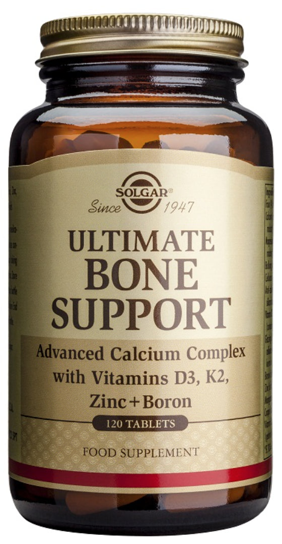 Ultimate Bone Support · Solgar · 120 comprimidos