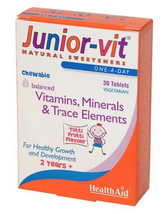 Junior-Vit · Health Aid · 30 comprimidos