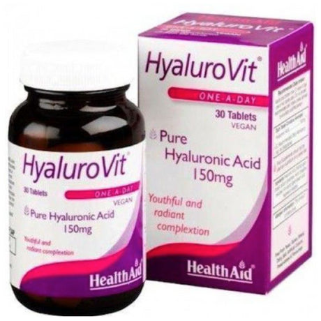 HyaluroVit · Health Aid · 30 comprimidos