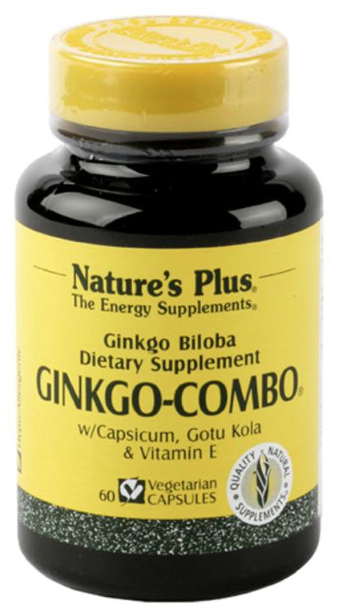 Ginkgo-Combo · Nature's Plus · 60 cápsulas