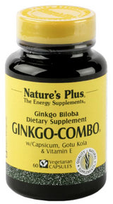 Ginkgo-Combo · Nature's Plus · 60 cápsulas